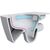 унитаз подвесной vitra sento 7748b003-0075 rim-ex тонкая крышка с микролифтом в Астане фото № 4
