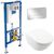 унитаз с инсталляцией 4в1 villeroy&boch subway 3.0 4670ts01 92242700 92249061 в Астане фото № 1