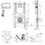 унитаз с инсталляцией 4в1 villeroy&boch subway 3.0 4670ts01 92242700 92249061 в Астане фото № 2