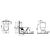 унитаз напольный vitra norm himmel 9864b099-7207 безободковый в Астане фото № 2