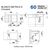 Кухонная мойка blanco metra 6 s compact 527297 в Астане фото № 2