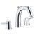 смеситель для раковины на 3 отверстия grohe bauclassic 20470000, хром в Астане фото № 1