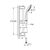 Душевой гарнитур grohe euphoria 110 duo 27230001, 600, 2 вида струи, хром в Астане фото № 2