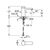 смеситель для раковины grohe eurosmart cosmopolitan t 36317000, автоматический, хром в Астане фото № 2