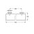 Полочка стеклянная grohe essentials 40799001, 380, хром в Астане фото № 2
