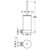 туалетный ершик grohe selection 41215kf0, черный фантомный в Астане фото № 2