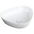 раковина накладная vitra plural 7812b401-0016 47x40 см, треугольная, белая в Астане фото № 1