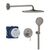 Встраиваемая душевая система grohe essence 25287al0, темный графит матовый в Астане фото № 1