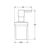 Дозатор жидкого мыла grohe essentials 40394001, хром в Астане фото № 2