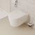 унитаз подвесной hansgrohe elupura s 60193450/60148450 с микролифтом, белый в Астане фото № 2