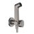 Гигиенический душ hansgrohe 29232340 в комплекте со скрытой частью 29235180, черный хром в Астане фото № 1
