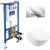 унитаз с инсталляцией 5в1 villeroy&boch subway 3.0 4670t001 viconnect 92242700 92218061 9m78s101, хром в Астане фото № 1