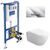 унитаз с инсталляцией 5в1 villeroy&boch subway 2.0 5614r201 viconnect 92242700 92218061, хром в Астане фото № 1