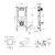 унитаз с инсталляцией 5в1 villeroy&boch avento 5656rs01 viconnect 92242700 92218061, хром в Астане фото № 5