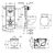 Комплект grohe: унитаз ideal standard e814901 с инсталляцией rapid sl 38772001 в Астане фото № 2