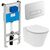Комплект ideal standard connect air : унитаз e005401 aquablade с инсталляцией и кнопкой m3 r0123jg в Астане фото № 1