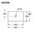раковина накладная villeroy boch collaro 4a205601 56x36 в Астане фото № 4