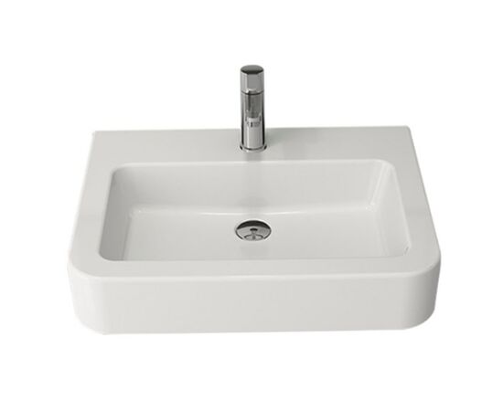раковина подвесная bocchi scala pro 1123-001-0126 квадратная 65x50 см в Астане фото № 3