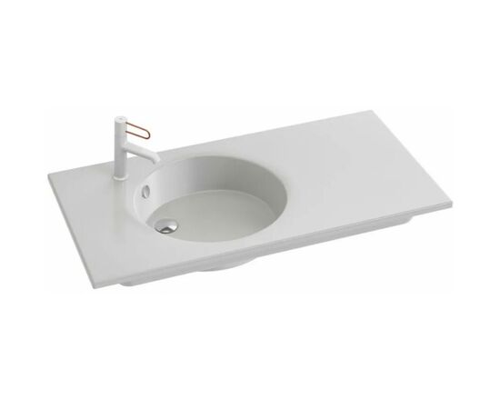 раковина-столешница jacob delafon odeon rive gauche exau112-z-00 100 см под мебель в Астане фото № 1