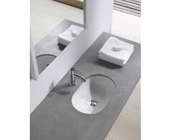 раковина встраиваемая duravit d-code 0338490000 под столешницу в Астане фото № 2