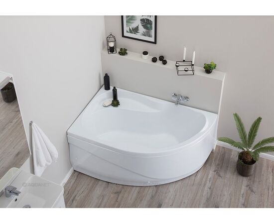 Ванна акриловая aquanet 150x90 graciosa 203940 l с каркасом в Астане фото № 3