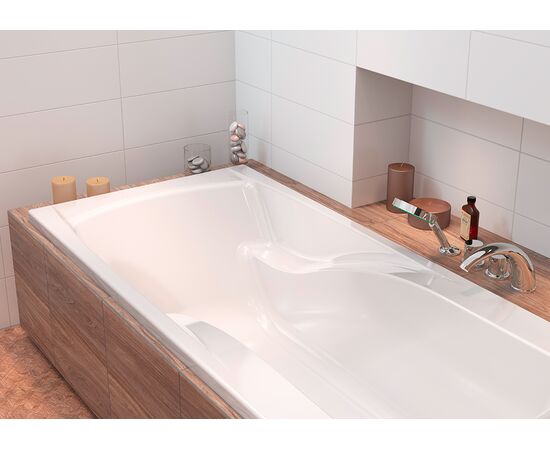 Ванна прямоугольная cersanit zen 180, 301129, белая (p-wp-zen*180nl) в Астане фото № 3