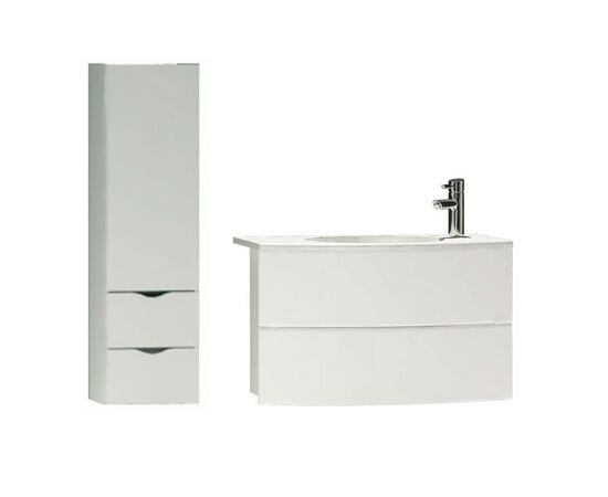 Комплект мебели vitra aqua 5496554974 80см белый в Астане фото № 1