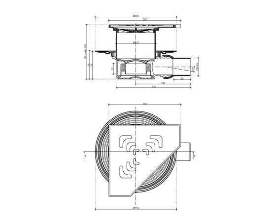 трап для душа pestan 13000013 точечный standard angle 1 194x194 в Астане фото № 2