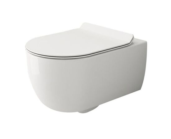 Подвесной унитаз bocchi v-tondo  1416-001-0129 rimless белый глянец в Астане фото № 1