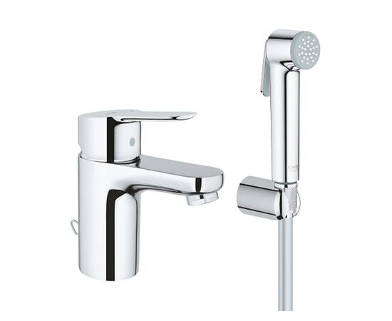 смеситель для раковины grohe bauedge 23757000 с гигиеническим душем в Астане фото № 1