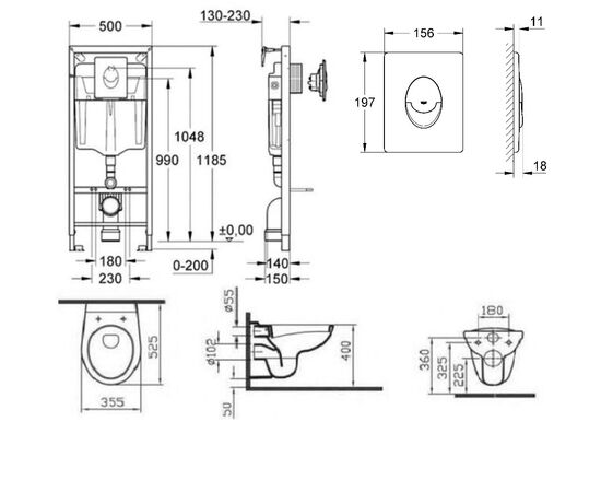 Комплект 5в1 grohe solido perfect 39192000 в Астане фото № 3