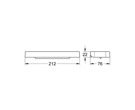 Пластиковая полочка grohe eurosmart cosmopolitan 18349000 в Астане фото № 2