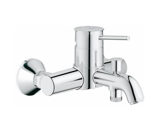 смеситель для ванны grohe bau classic для ванны 32865000 однорычажный в Астане фото № 1