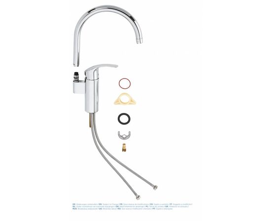 смеситель для кухни стандартный grohe eurosmart new 33202002 в Астане фото № 3