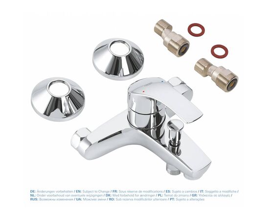 смеситель для ванны grohe eurosmart new 33300002 с изливом в Астане фото № 2