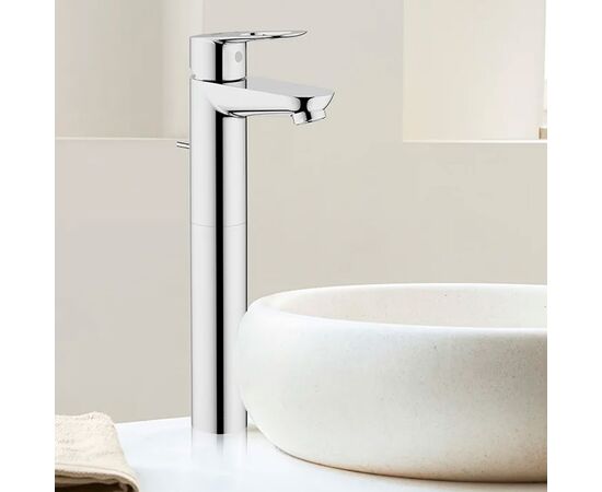 смеситель для раковины grohe bauloop 23764000 xl-size высокий (донный клапан) в Астане фото № 2