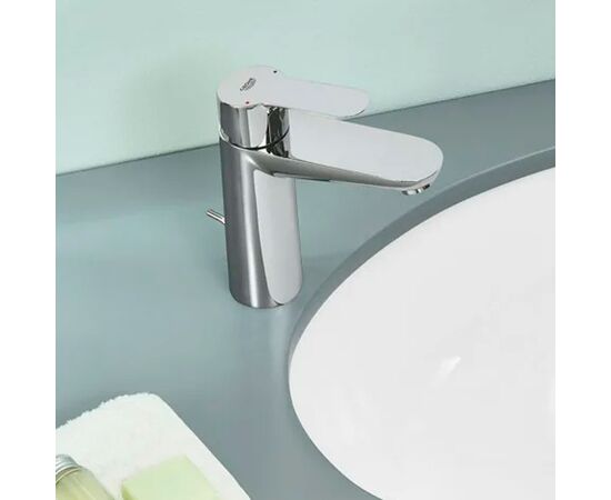 смеситель для раковины grohe bauedge 23758000 с донным клапаном в Астане фото № 2