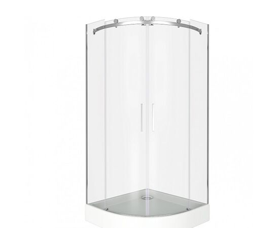 Душевой уголок bas 90x90 galaxy r-td-90-c-b в Астане фото № 1