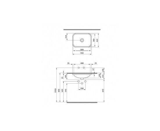 Встраиваемая раковина bocchi  scala arch 1006-004-0125 черная матовая в Астане фото № 3