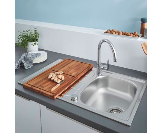Кухонная мойка grohe k200 31552sd0 с корзинчатым вентилем в Астане фото № 2