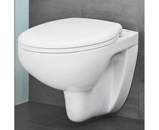 унитаз подвесной grohe bau ceramiс 39351000 безободковый с микролифтом в Астане фото № 2