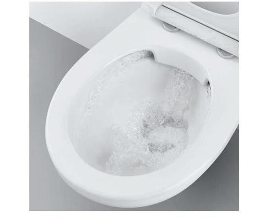 унитаз подвесной grohe bau ceramiс 39351000 безободковый с микролифтом в Астане фото № 4