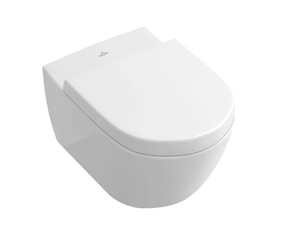 унитаз подвесной villeroy&boch avento 5656 hr 01 безободковый с микролифтом в Астане фото № 1