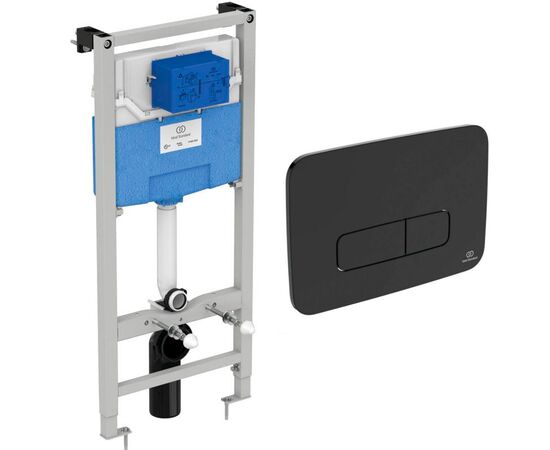 Инсталляция ideal standard 3в1 prosys frame 120 m r020467 с кнопкой смыва r0123a6 и крепежом в Астане фото № 1