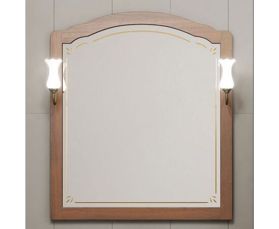 Зеркало лоренцо 100, цвет светлый орех в Астане фото № 1