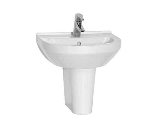 раковина подвесная vitra s50 5302b003-0001 60 см на полуножке в Астане фото № 1
