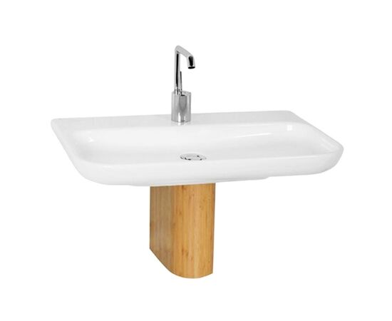 раковина подвесная vitra mod 5351b003-0041 65 см на полуножке в Астане фото № 1