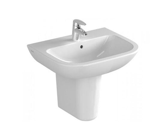 раковина подвесная vitra s20 5502b003-0001 55 см на полуножке в Астане фото № 1