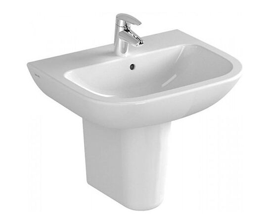 раковина подвесная vitra s20 5503b003-0001 60 см на полуножке в Астане фото № 1