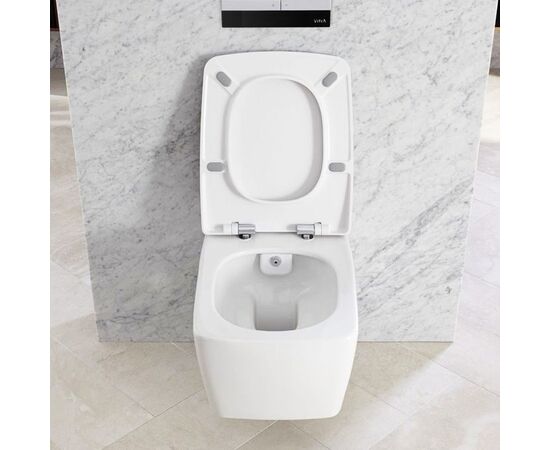 унитаз с биде vitra metropole 5676b003-1687 airfresh. тонкая крышка с микролифтом в Астане фото № 3